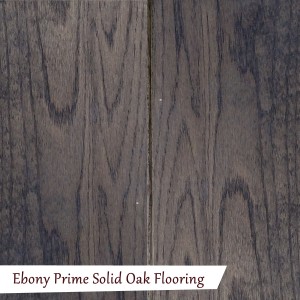 Prime Ebony Solid Oak Flooring