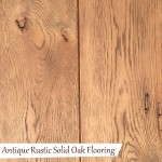 Antique Rustic Solid Oak Flooring